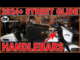 NEW 2024+ HARLEY DAVIDSON STREET GLIDE Handlebars! TWIN PEAKS 12" Review!