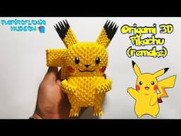 Origami 3D Pikachu (remake)