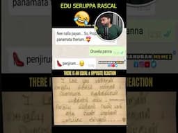 Edu seruppa rascal😂 | Funny Chat Memes | Part-6 | Funny Couple Messages | By Shamy Reactions