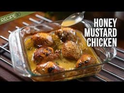 Honey Mustard Chicken Thighs - Melt in your Mouth!