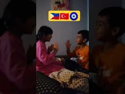 #youtubeshorts #siblings  #funnyshorts #turkishfilipinafamily #turkishlife #playing