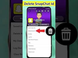 Snapchat Account kaise Delete kare | How to Delete Snapchat Account | Snapchat id delete permanently