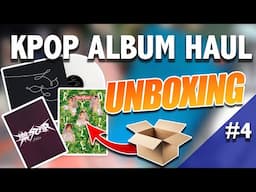 KPOP ALBUM UNBOXING HAUL #4 - STRAY KIDS, BLACKPINK, BTS, RED VELVET and MORE!