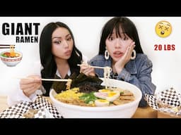 GIANT 20lbs 'RAMEN' Mukbang with Michelle Phan!!!