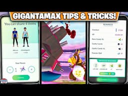 Easy Tips to *Defeat Gigantamax Faster* & Farm Stardust and XP