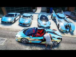 Robé 100 AUTOS INCREÍBLES en GTA 5