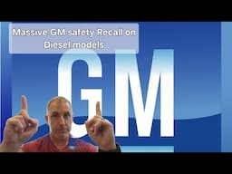 GM recalls 460k vehicles for Safety! Suprise it's on diesels!  Watch to see if yours is recalled!