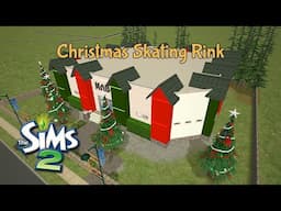 Christmas Skating Rink: The Sims 2 Speed Build