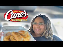 RAISING CANES MUKBANG!