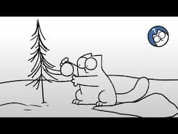 When a Cat Likes to play in the Snow | Simon's Cat Extra