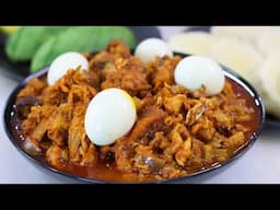 Cook Delicious Koobi Eggplant Stew And Yam With Me