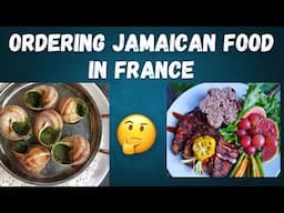 Trying to order Jamaican Food at a French Restaurant in Paris #jamaica #paris2024