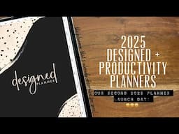 Our 2nd LAUNCH day of 2025 digital planners!! The Designed planner and the Productivity planners 🤩