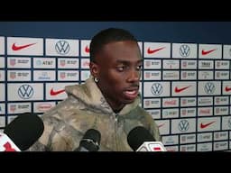 Tim Weah Post-Match Interview | USMNT vs. Jamaica | November 18, 2024