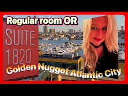 Golden Nugget Atlantic City.. Cheapest room Vrs suite tour!