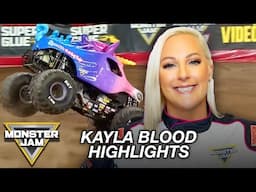 Driver Spotlight: Kayla Blood Highlights | Monster Jam