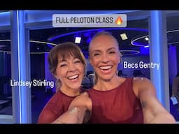 Lindsey Stirling and Becs Gentry FULL Peloton Run | Classical Music Treadmill Workout