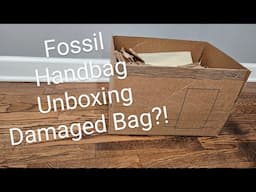 Fossil Handbag Unboxing - 2 of the Same Bag!