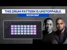 Unstoppable Boom Bap Drum Pattern