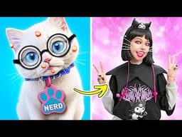 🎀 From Nerdy Hello Kitty to Cool Kuromi 😈