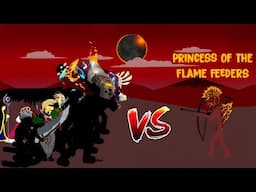 Princess Of The Flame Feeders Vs All Units | Stick War Legacy