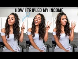 How I Tripled My Income Every Year Since College (Strategies)