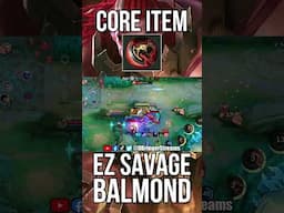 BALMOND EMBLEMS, TALENTS, AND EQUIPMENT BUILD  #mobilelegends #mlbb #heroguide #balmond