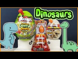 SUPER SMASHERS DINOSAURS! Zuru Jurassic light up slime Dinosaurs! Dino Island