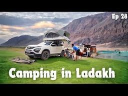 Most beautiful place in Ladakh for Car camping - Diskit ⎜EP 28 ⎜Group camping @Pahaddiprindey