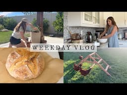 Daily Vlog: Making Sourdough, Garden Updates & New Supplements | Kendra Atkins