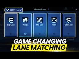 SAY GOODBYE TO PAINFUL SOLO QUEUE | LANE MATCHMAKING SYSTEM UPDATE