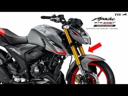 2025 Tvs Apache RTR 160 4V Launched With USD Fork 💥 | New Look | New On Road Price?