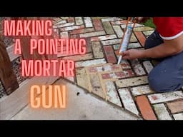 diy pointing mortar gun for repointing brickwork