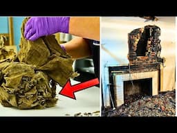 Man Finds Old Bag In Chimney, Opens It Up To Find Something Shocking