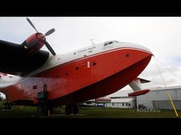 The Martin Mars Water Bomber at the BC Aviation Museum.