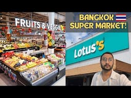 Thailand Best Supermarket 2024 | Lotu's Bangkok Supermarket | Grocery Price in Bangkok |Bangkok vlog