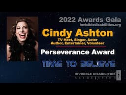 Cindy Ashton | Perseverance Award | Time to Believe | Invisible Disabilities Association