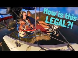 Sketchy OPEN-AIR Flight in an Ultralight SEAPLANE 😱