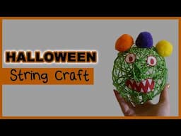 🎃 Halloween String Craft | For kids & grown ups!