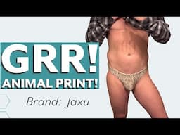 Jaxu Animal Print Thong  - Pay Attention