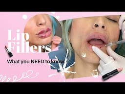 Lip Fillers| What you should know.