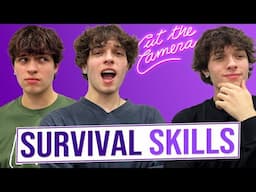 EP.33 The Sturniolo Triplets Share Survival Skills Tips!