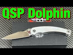 QSP Dolphin liner lock folding knife