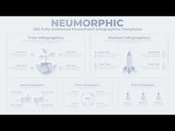 Animated Neumorphic PowerPoint Presentation Bundle