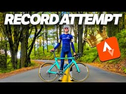 Can This Young Cyclist Break The RECORD Time On This Climb?!