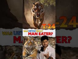 🙄Really a Man-eater Tiger?🐅🤔 | T-24 Tiger,Ustad Ranthambore's King