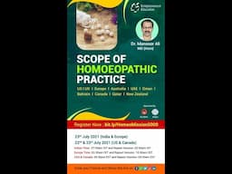 Webinar on Scope of Homoeopathic Clinical Practice in different countries