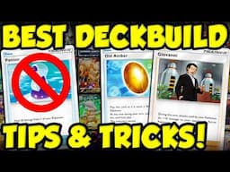 THESE TRAINER CARDS NEED TO BE IN YOUR DECK! How To Build The Best Pokemon TCG Pocket Deck Tips