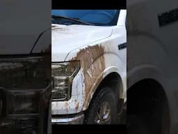 Muddy Truck Pressure Washing #shorts