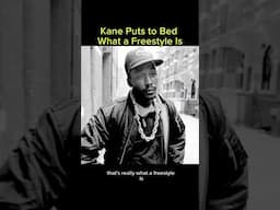 #FreestyleFridays #Shorts | Big Daddy Kane on what is a Freestyle #BlackTreeTV